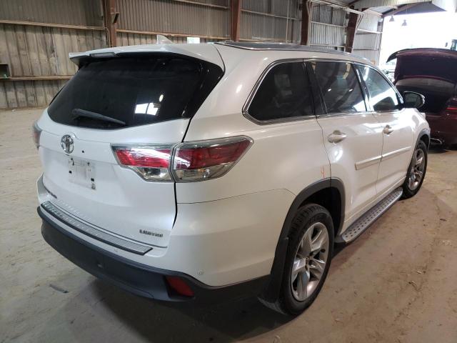 Photo 4 from auction – 2016 TOYOTA HIGHLANDER with VIN 5TDYKRFH0GS138725
