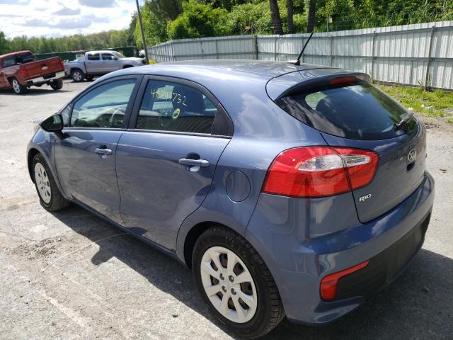 Photo 3 from auction – 2016 KIA RIO LX with VIN KNADM5A33G6579291