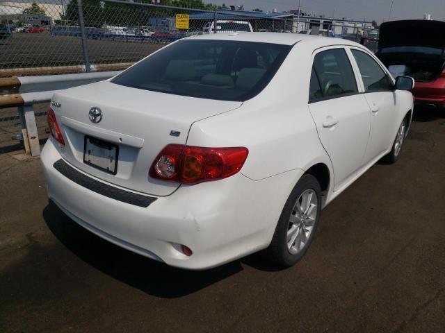 Photo 4 from auction – 2009 TOYOTA COROLLA BA with VIN JTDBL40E69J042182