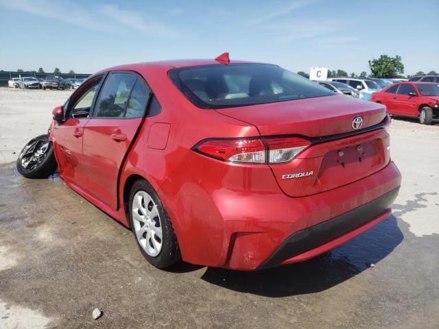 Photo 3 from auction – 2020 TOYOTA COROLLA LE with VIN 5YFEPRAEXLP140924