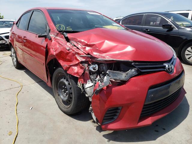 TOYOTA COROLLA L 2016 with VIN 2T1BURHE9GC710483 - Photo from auction