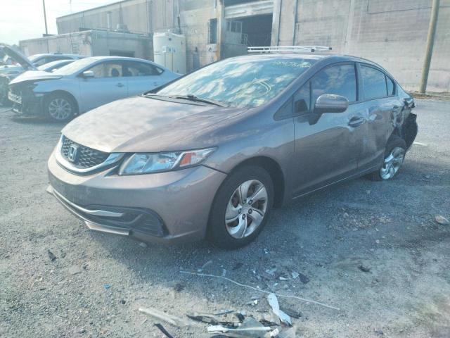 Photo 2 from auction – 2015 HONDA CIVIC LX with VIN 19XFB2F53FE289295
