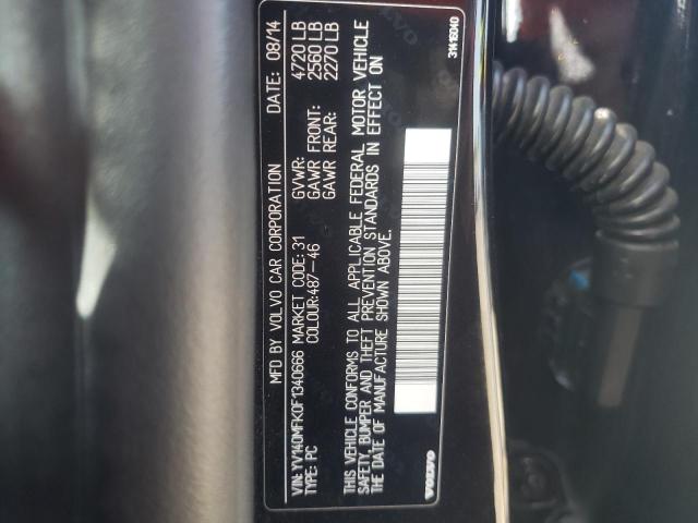 Photo 10 from auction – 2015 VOLVO S60 PREMIE with VIN YV140MFK0F1340666