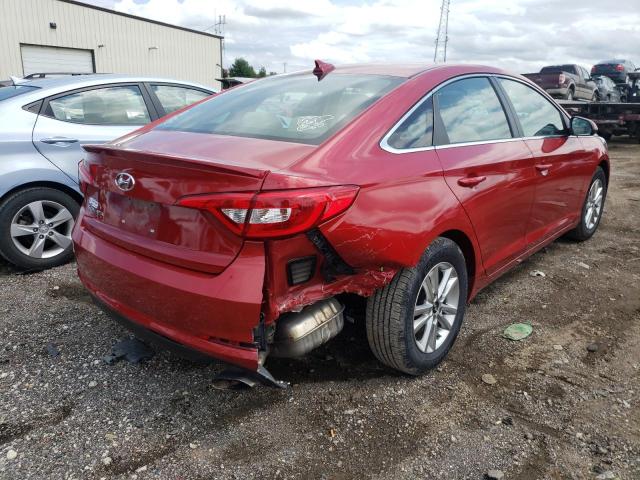 Photo 4 from auction – 2017 HYUNDAI SONATA SE with VIN 5NPE24AF4HH581754