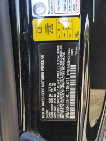 Photo 10 from auction – 2012 BMW 328 I SULE with VIN WBAKE5C59CJ106411