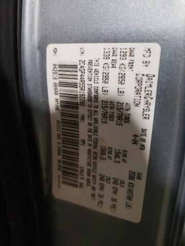 Photo 10 from auction – 2005 CHRYSLER TOWN & COU with VIN 2C4GP44R55R192202