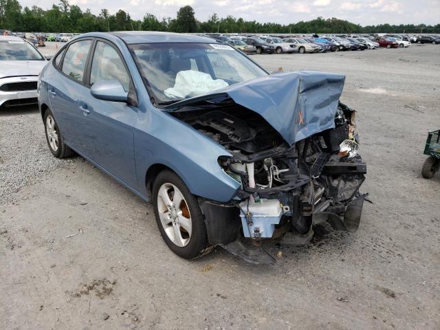 HYUNDAI ELANTRA GL 2007 with VIN KMHDU46D57U080658 - Photo from auction