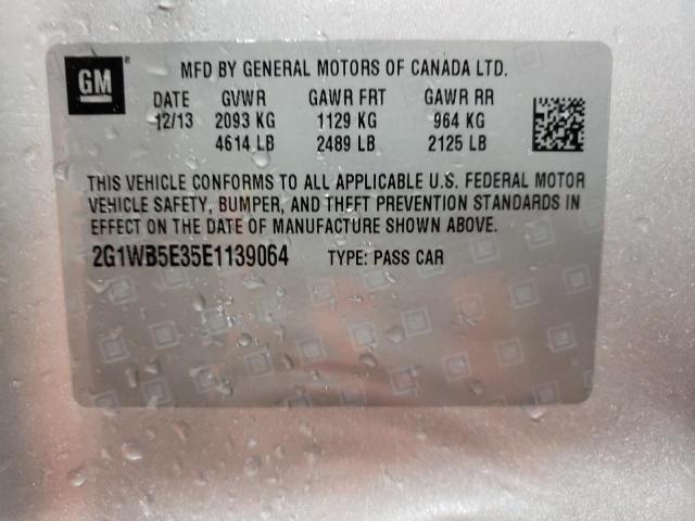 Photo 10 from auction – 2014 CHEVROLET IMPALA LIM with VIN 2G1WB5E35E1139064