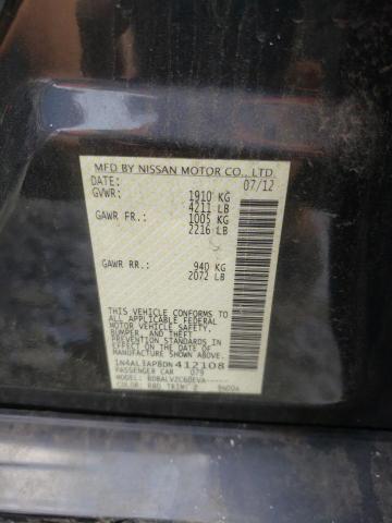 Photo 10 from auction – 2013 NISSAN ALTIMA 2.5 with VIN 1N4AL3AP8DN412108