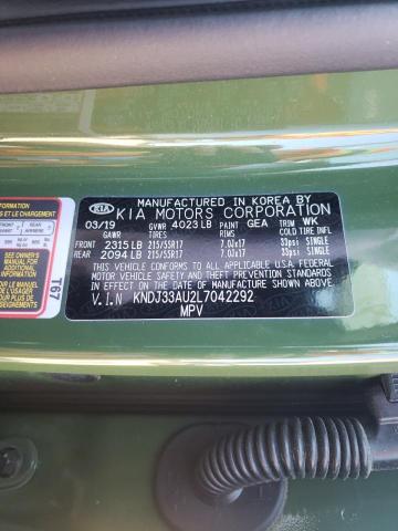Photo 10 from auction – 2020 KIA SOUL EX with VIN KNDJ33AU2L7042292