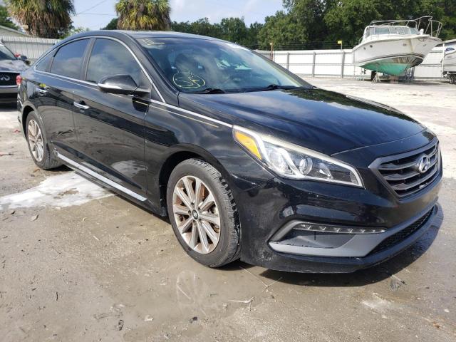 HYUNDAI SONATA SPO 2016 with VIN 5NPE34AF7GH401260 - Photo from auction