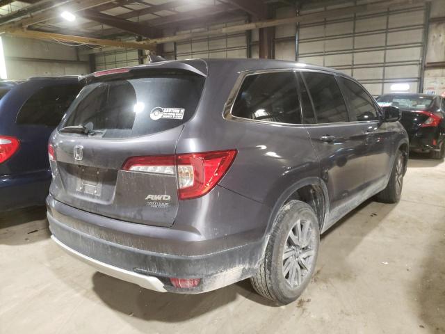Photo 4 from auction – 2020 HONDA PILOT EXL with VIN 5FNYF6H59LB067559