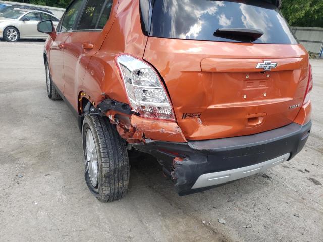 Photo 9 from auction – 2015 CHEVROLET TRAX 1LT with VIN KL7CJLSB1FB112214