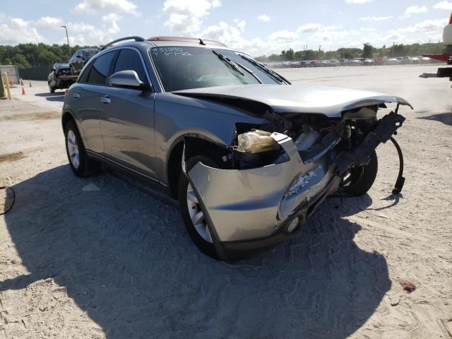 INFINITI FX35 2005 with VIN JNRAS08W45X215645 - Photo from auction