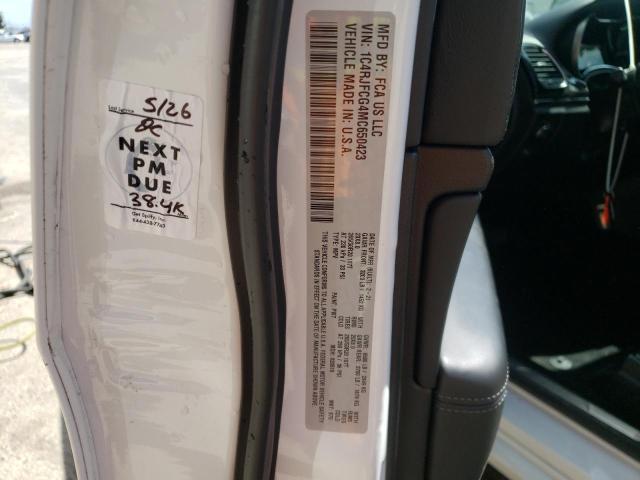 Photo 10 from auction – 2021 JEEP GRAND CHER with VIN 1C4RJFCG4MC650423