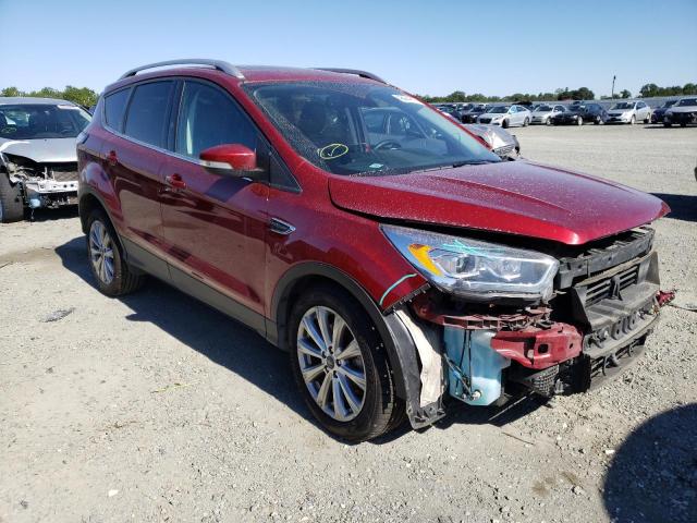 Photo 1 from auction – 2018 FORD ESCAPE TIT with VIN 1FMCU9J93JUC10424