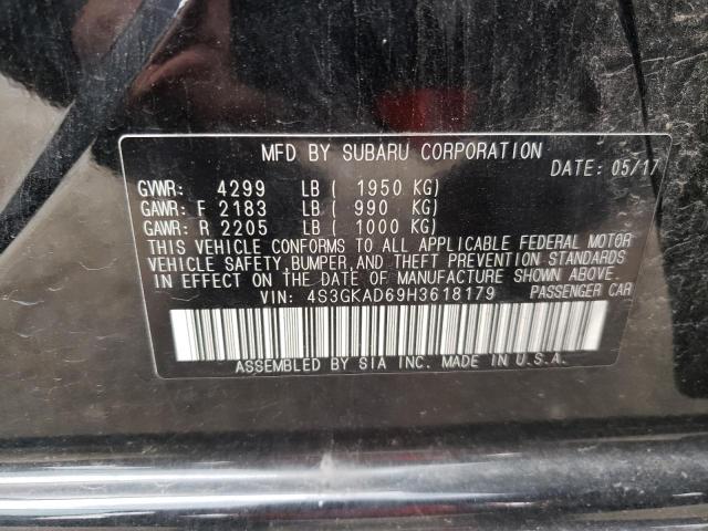 Photo 10 from auction – 2017 SUBARU IMPREZA PR with VIN 4S3GKAD69H3618179