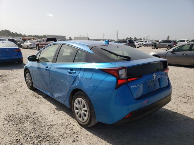 Photo 3 from auction – 2019 TOYOTA PRIUS with VIN JTDKARFU6K3087702