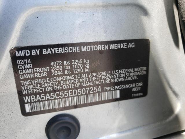 Photo 10 from auction – 2014 BMW 528 I with VIN WBA5A5C55ED507254