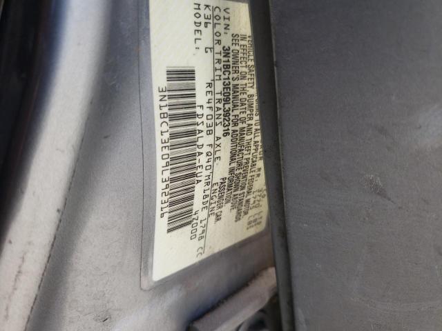 Photo 10 from auction – 2009 NISSAN VERSA S with VIN 3N1BC13E09L392316