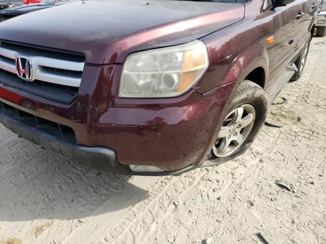 Photo 9 from auction – 2007 HONDA PILOT EXL with VIN 2HKYF18537H530886
