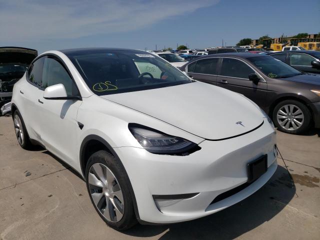 TESLA MODEL Y 2020 مع رقم تعريف المركبة 5YJYGDEE5LF011799 - صورة من المزاد