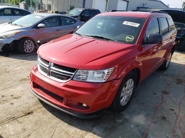 Photo 2 from auction – 2017 DODGE JOURNEY SE with VIN 3C4PDCAB6HT633380