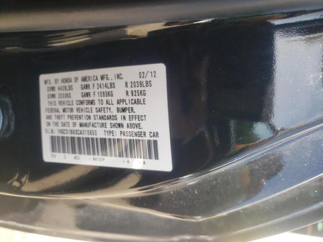 Photo 10 from auction – 2012 HONDA ACCORD EXL with VIN 1HGCS1B8XCA010650