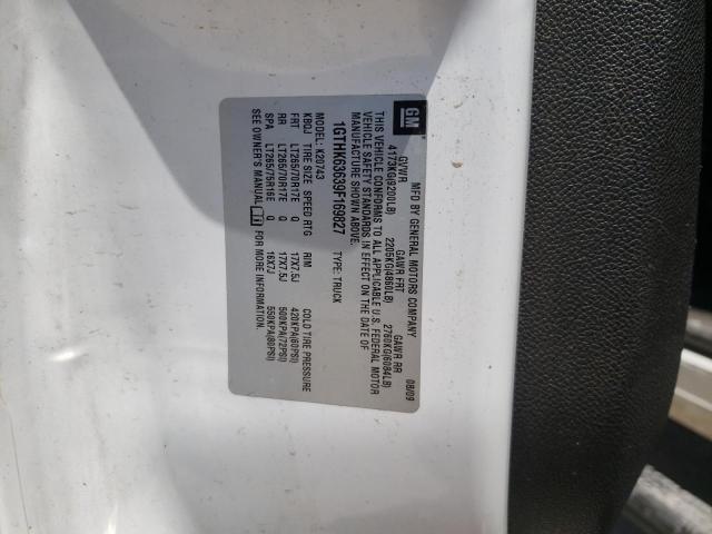 Photo 10 from auction – 2009 GMC SIERRA K25 with VIN 1GTHK63639F169827