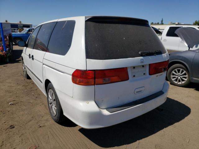 Photo 3 from auction – 2000 HONDA ODYSSEY with VIN 2HKRL1852YH580838