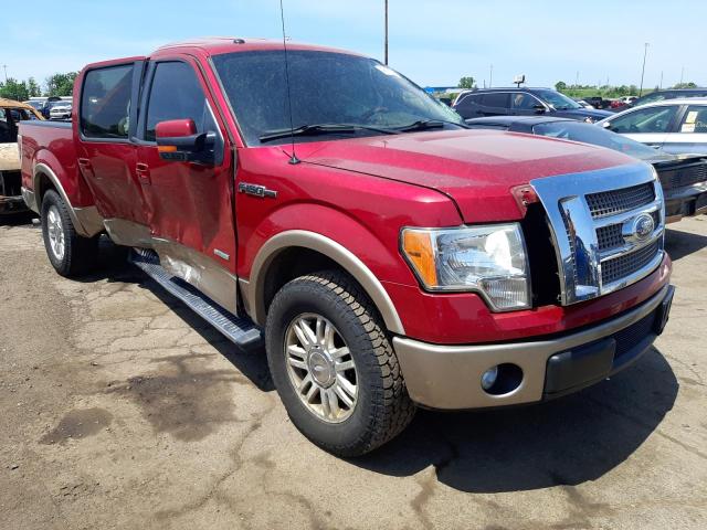 FORD F150 SUPER 2011 with VIN 1FTFW1CT2BFB28843 - Photo from auction