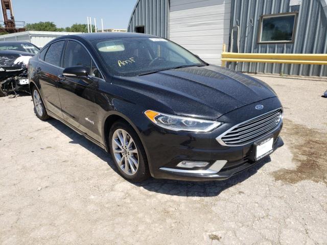 FORD FUSION SE 2017 with VIN 3FA6P0LU8HR123714 - Photo from auction