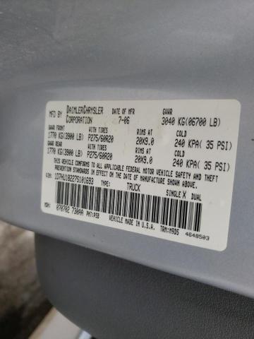 Photo 10 from auction – 2007 DODGE RAM 1500 S with VIN 1D7HU18227S101693