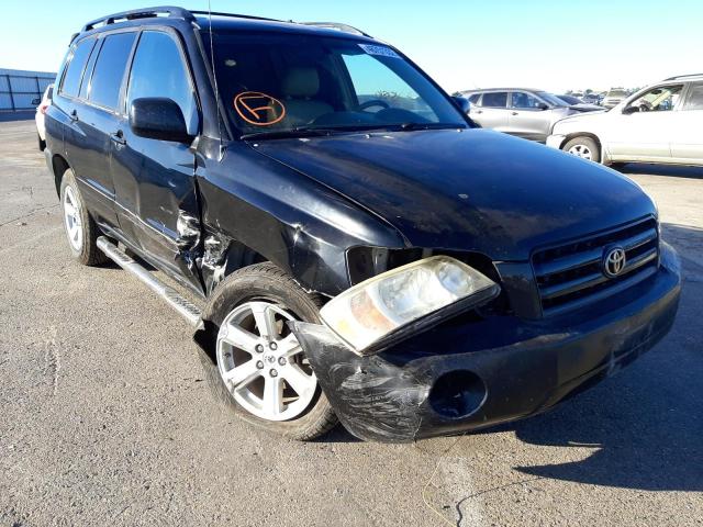 TOYOTA HIGHLANDER 2006 with VIN JTEGD21A360136116 - Photo from auction
