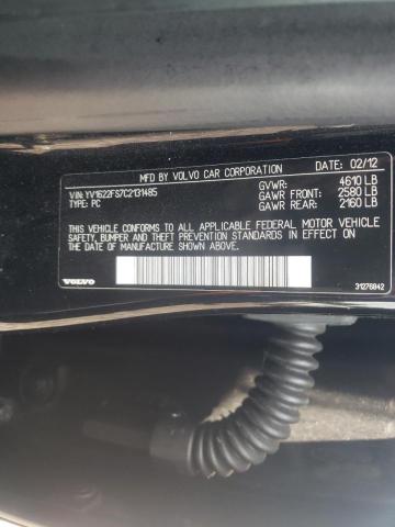 Photo 10 from auction – 2012 VOLVO S60 T5 with VIN YV1622FS7C2131485