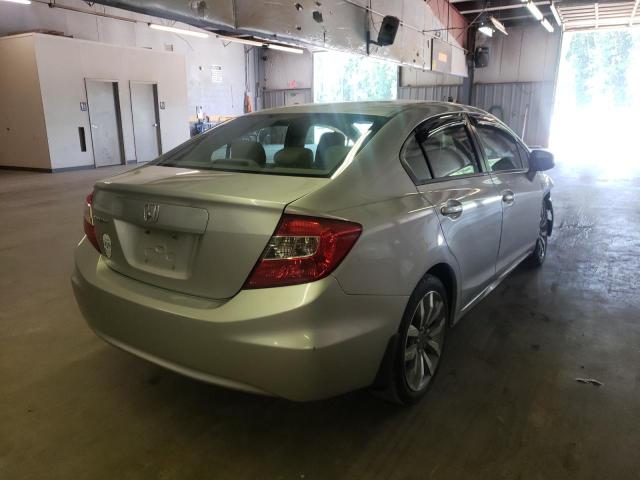 Photo 4 from auction – 2012 HONDA CIVIC EXL with VIN 19XFB2F99CE307328