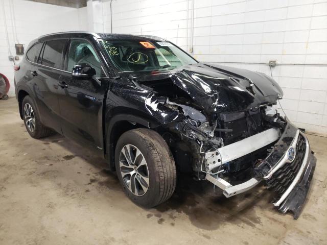 TOYOTA HIGHLANDER 2020 with VIN 5TDGBRCHXLS506614 - Photo from auction