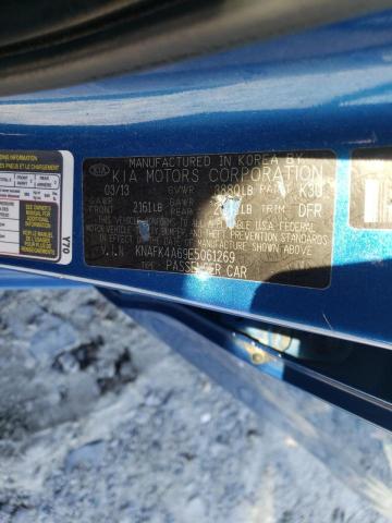 Photo 10 from auction – 2014 KIA FORTE LX with VIN KNAFK4A69E5061269