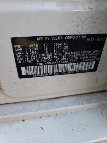 Photo 10 from auction – 2018 SUBARU LEGACY SPO with VIN 4S3BNAR67J3010077