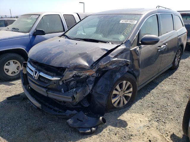 Photo 2 from auction – 2016 HONDA ODYSSEY EX with VIN 5FNRL5H61GB032195