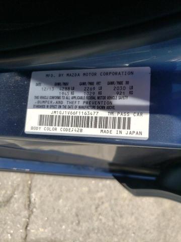 Photo 10 from auction – 2015 MAZDA 6 TOURING with VIN JM1GJ1V66F1163477