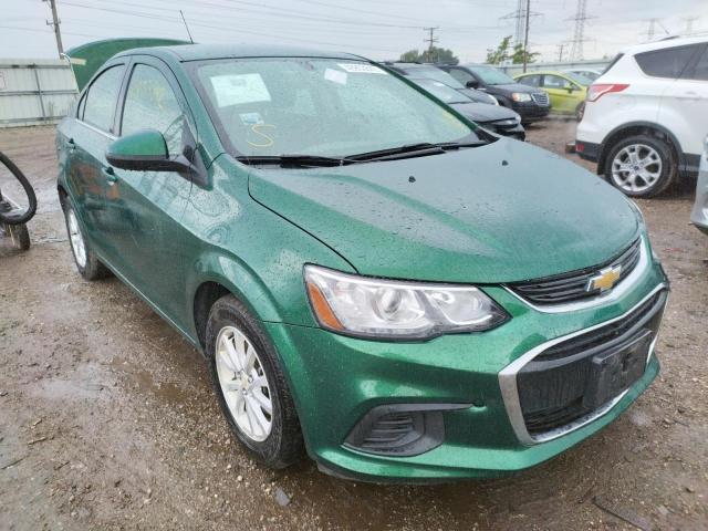 CHEVROLET SONIC LT 2018 with VIN 1G1JD5SH5J4135423 - Photo from auction