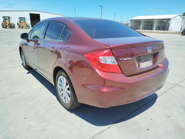 Photo 3 from auction – 2012 HONDA CIVIC EX with VIN JHMFB2F89CS003404