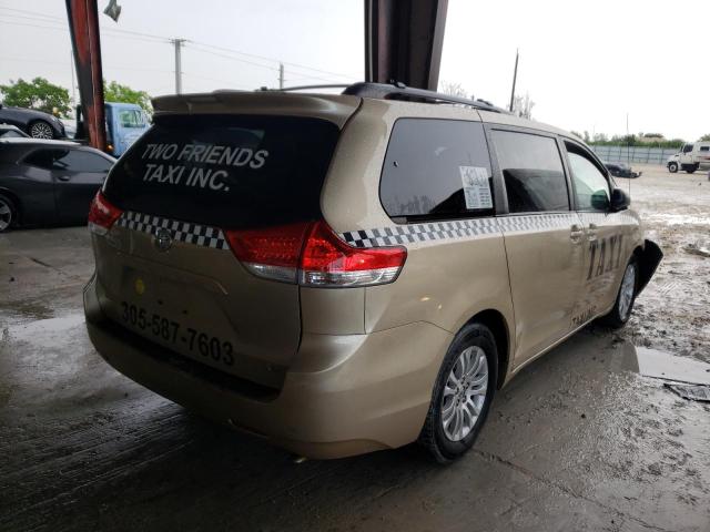Photo 4 from auction – 2011 TOYOTA SIENNA XLE with VIN 5TDYK3DCXBS044252