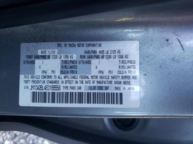 Photo 10 from auction – 2014 MAZDA 5 SPORT with VIN JM1CW2BL4E0166558