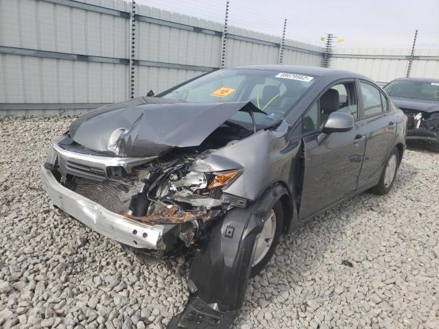 Photo 2 from auction – 2012 HONDA CIVIC HF with VIN 2HGFB2F68CH316405
