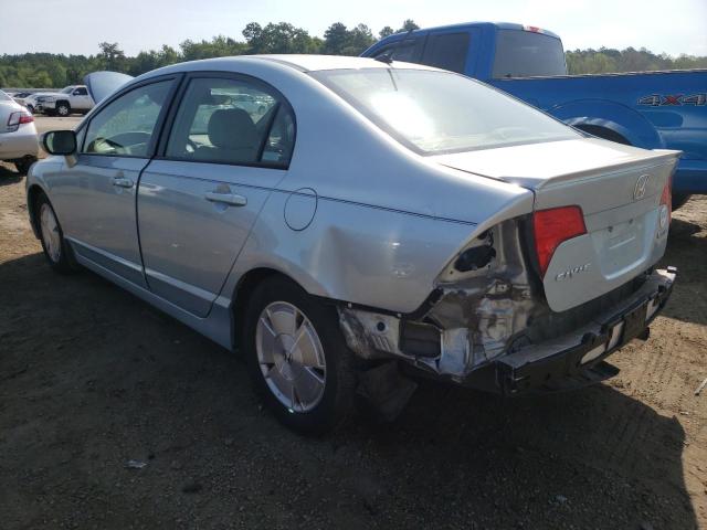 Photo 3 from auction – 2007 HONDA CIVIC HYBR with VIN JHMFA36237S031726