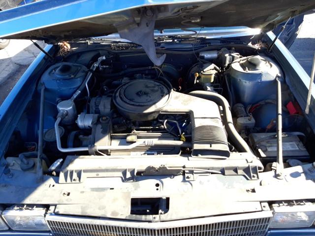 Photo 7 from auction – 1986 CADILLAC DEVILLE BA with VIN 1G6CD4786G4296507