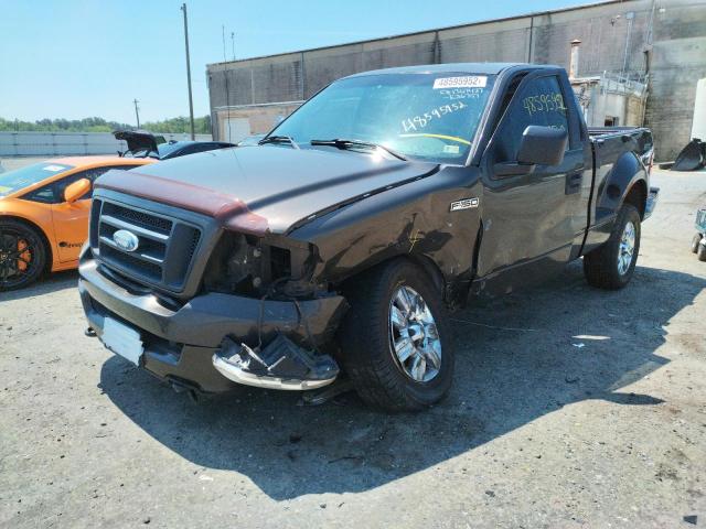 Photo 2 from auction – 2005 FORD F150 with VIN 1FTRF04W45KE26757