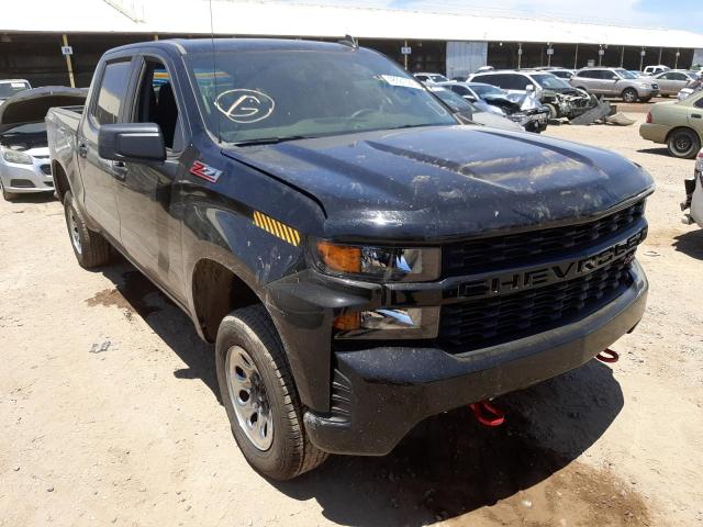 CHEVROLET SILVERADO 2021 with VIN 1GCPYCEF7MZ448436 - Photo from auction